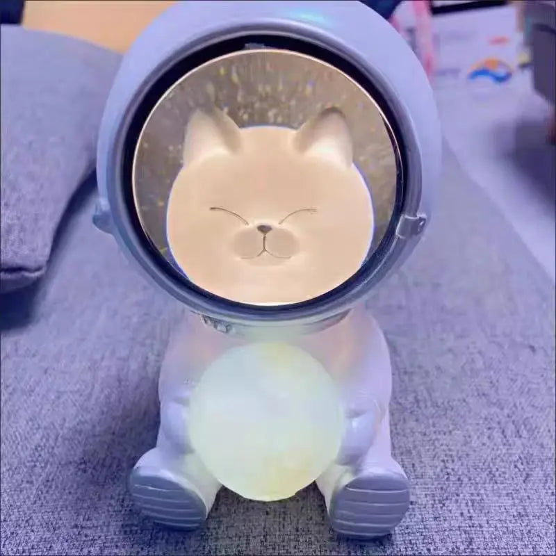 Lâmpada noturna nova com carregamento usb, lâmpada led para berçário, lua, astronautaro, decoração.